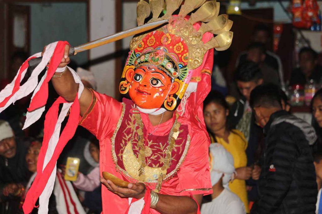 Nepali Cultural Lakhe Dance