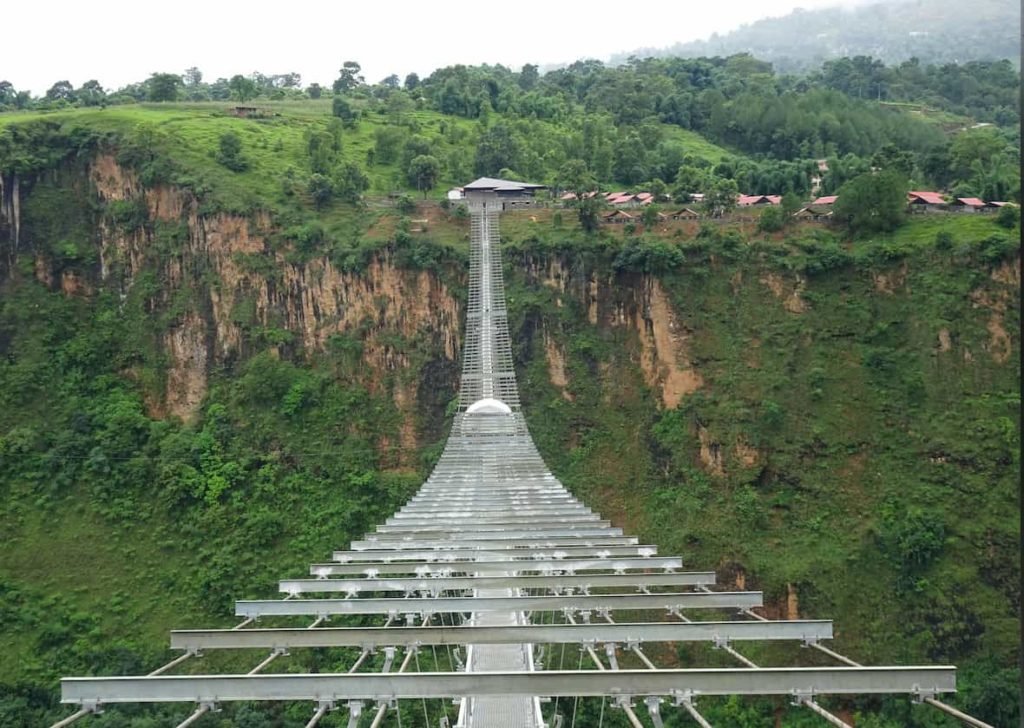 Kusma Bridge - The Cliff Nepal