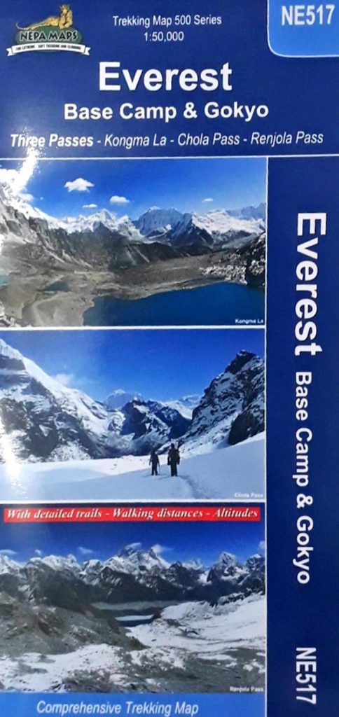 Everest Base Camp and Gokyo Offline Map