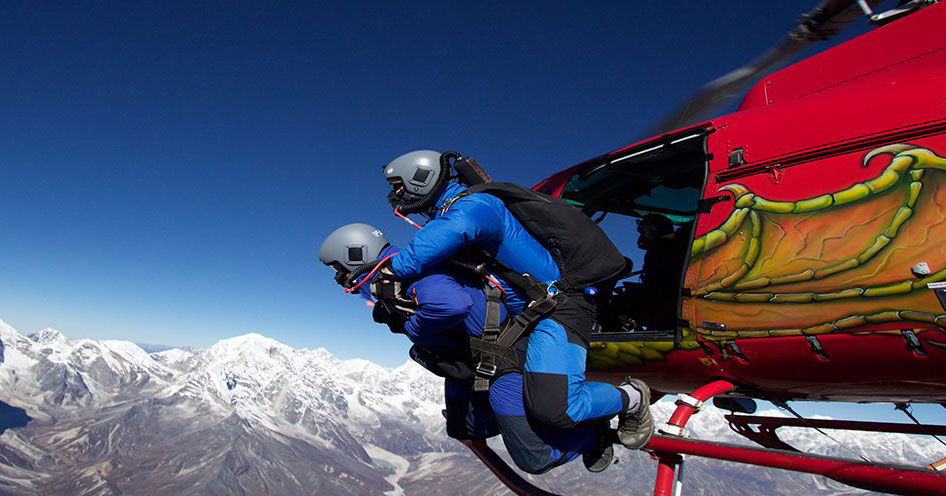 Skydiving in Nepal - Things to do in Nepal