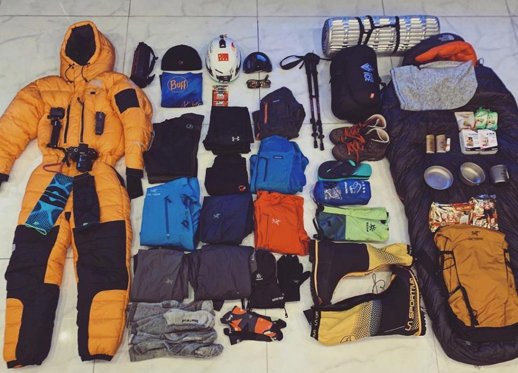 Manaslu Trekking Trekking Gear List