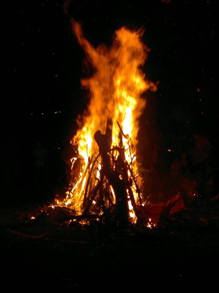 Holika Dahan Day Before Holi