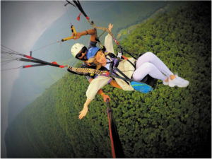 Paragliding in Kathmandu