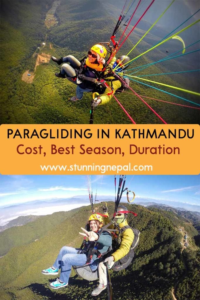 Paragliding in Kathmandu Pinterest