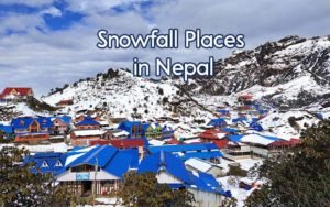 Snowfall Places in Nepal