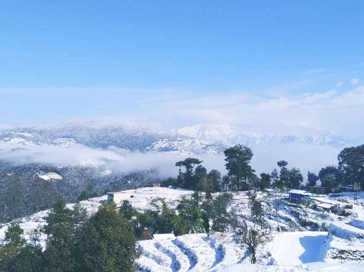 Nagarkot Snowfall