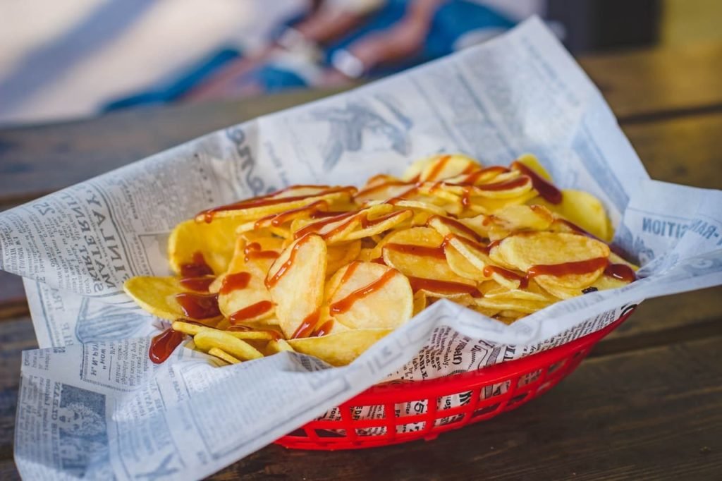 Potato chips - A Quick Vegan Food