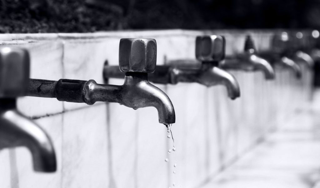 Do not drink water directly from the tap