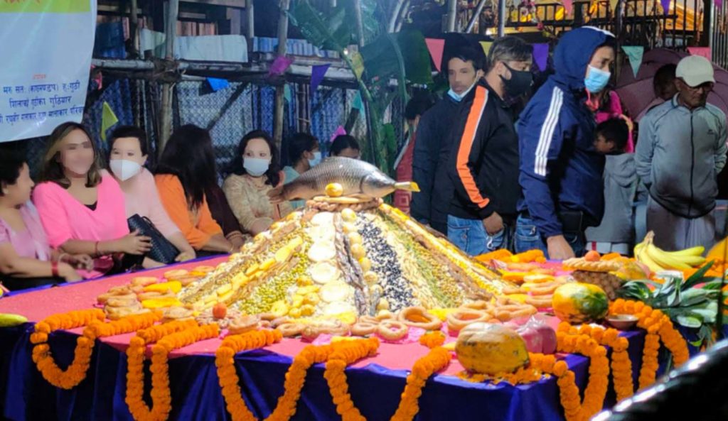 Samay baji Indra Jatra