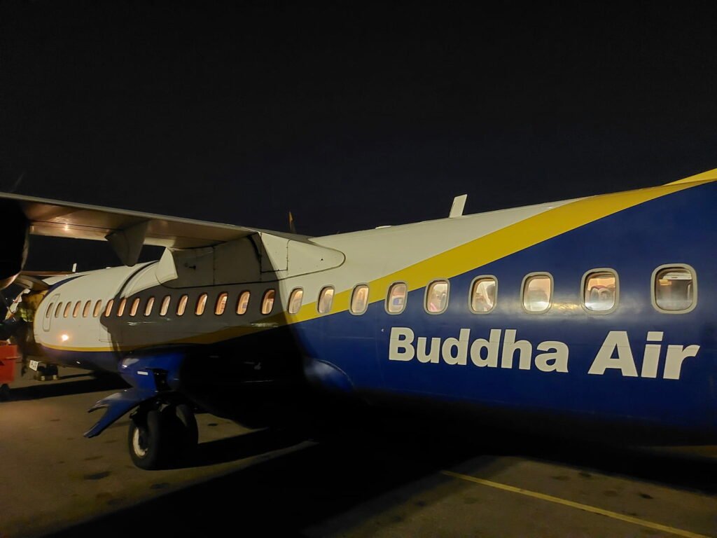 Buddha Air from Kathmandu to Chitwan