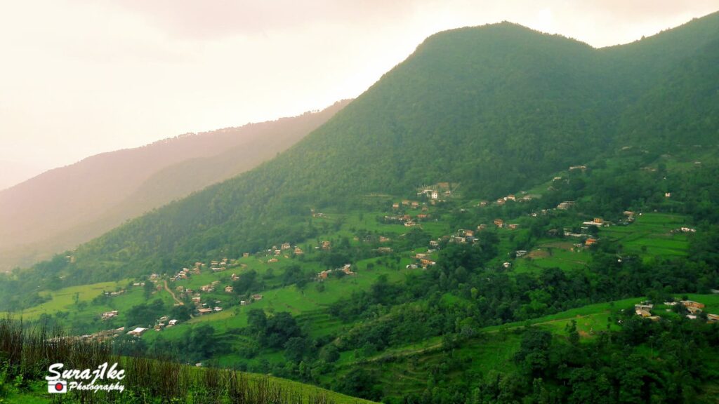 A View Around White House Danda Kirtipur