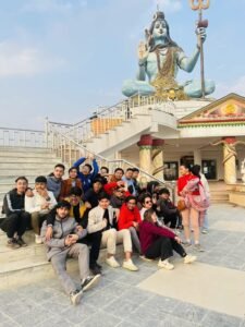 Student Tour to Pumdikot Lord Shiva Statue