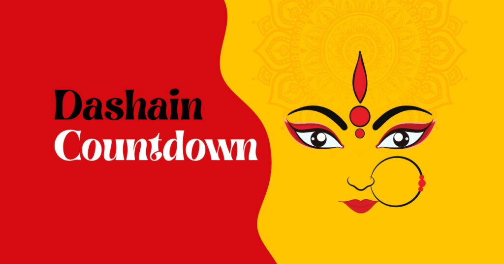 Dashain Countdown 2080 How Many Days To Dashain 