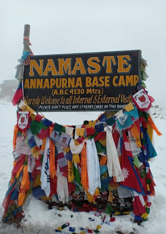Annapurna Base Camp ABC 4130 Meters